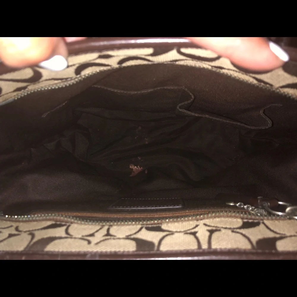 Coach signature shoulder bag - Picture 8 of 10